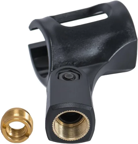 Vista 3 de Paquete de 2 clips de micrófono MH4W para todos los transmisores de mano como Sm57 Sm58 Sm86 Sm87