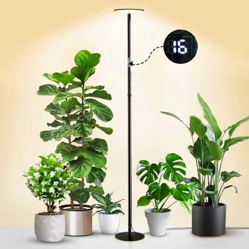 Vista 11 de chiphy Luces de crecimiento de 69 ", luz de planta de espectro completo