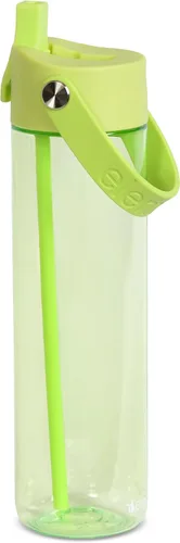 Vista 14 de Elemental Botella de agua Splash con pajilla, botella de agua reutilizable de plástico Tritan sin BPA con correa, ideal para viajes, gimnasio