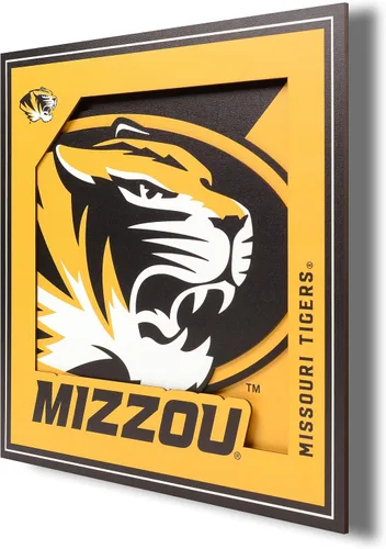 Vista 16 de YouTheFan NCAA Texas A&M Aggies - Arte de pared de la serie de logotipos 3D - 12x12 pulgadas