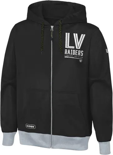 Vista 27 de Outerstuff NFL - Sudadera con capucha para hombre con cremallera completa en colores del