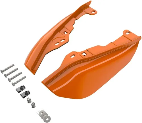 Vista 44 de Advanblack Deflectores de aire Road Glide de marco medio 2024 compatibles con Harley Touring Street Glide, Road King, Electra Glide, 2009-2025