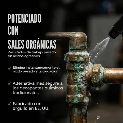 Vista 4 de Botella rociadora Flitz removedor instantáneo de manchas en latón y cobre, Marrón claro