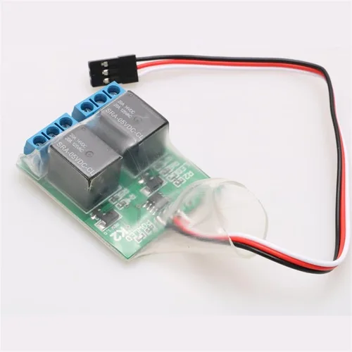 Vista 3 de Interruptor electrónico RC, interruptor de relé de control remoto de doble vía, PWM On-Off K2, controlador de luz universal, módulo de alimentación
