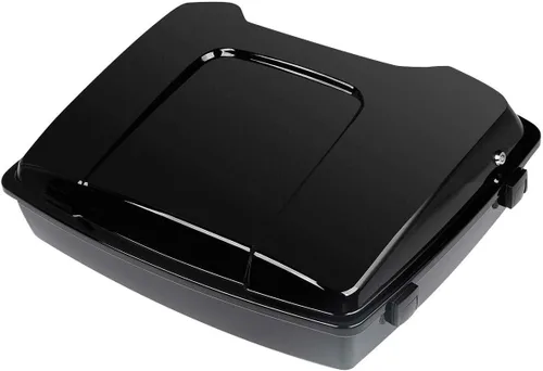 Vista 4 de TCMT Razor - Caja de maletero de motocicleta para Harley Touring 1997-2013 Road King Road Glide Street Glide Electra Glide Pack Trunk