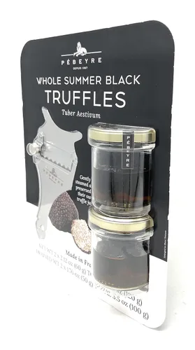 Vista 6 de Pebeyre Trufas de verano enteras Tuber Aestivum, 2.12 onzas (paquete de 2)