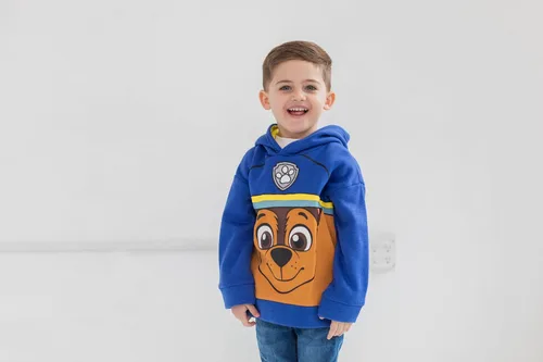Vista 5 de Paw Patrol Chase Marshall Rubble Zuma - Sudadera con capucha de forro polar para niños pequeños