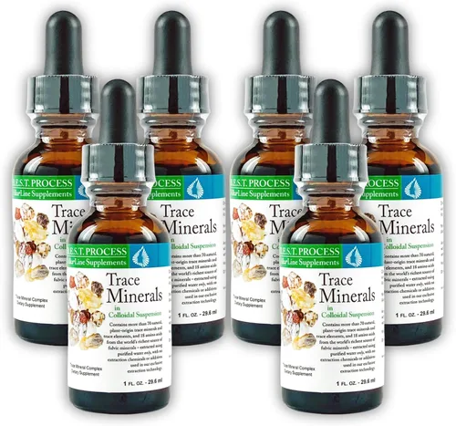 Vista 12 de Morter Trace Minerals (paquete de 2) - Gotas minerales coloidales fúlvicos con más de 70 minerales y 18 aminoácidos - Apoyo inmunológico, digestivo