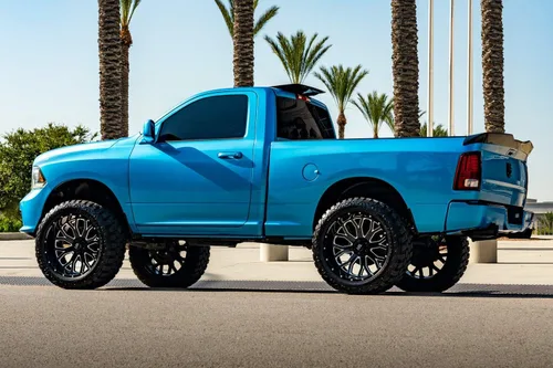 Vista 6 de 22x12 Hardrock Slammer XPosed Gloss Black Milled 6x135 ET-44 rueda ó llanta