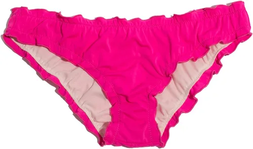 Vista 9 de Smart & Sexy Parte inferior de bikini con volantes y espalda fruncida para mujer, multicolorfantasía (Peach Luster)