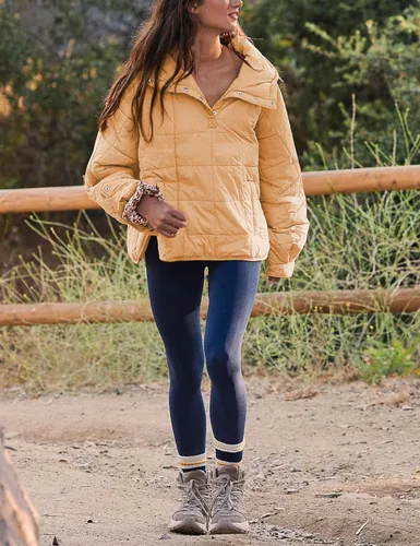 Vista 4 de Fiona Jolin Chaqueta acolchada para mujer, ligera, de gran tamaño, con capucha, abrigos, abrigos, ropa de abrigo