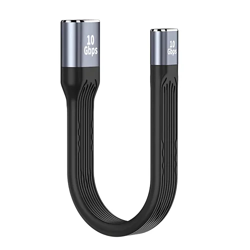 Vista 13 de CY USB 3.1 tipo C macho host a USB3.0 tipo AF OTG Flat Slim FPC cable de datos 5.1 in para teléfono portátil