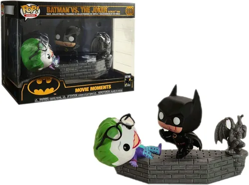 Vista 3 de Funko Pop! Momento de la película: Batman 80th - Batman & Joker (1989), multicolor