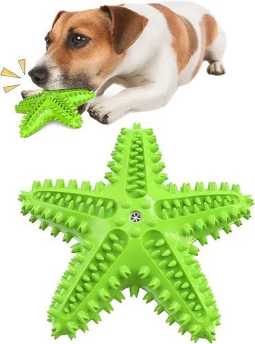 Vista 8 de Carllg Juguetes para perros para masticadores agresivos, cepillo de dientes de limpieza de dentición para perros, juguetes duraderos interactivos