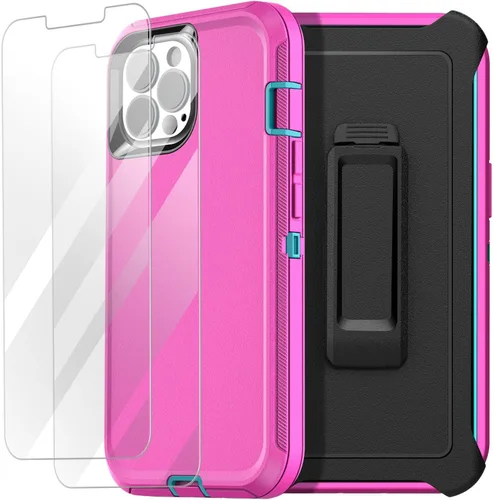 Vista 12 de AICase Funda para iPhone 12 Pro Max (6.7"), resistente protección contra caídas, cuerpo completo, a prueba de golpes, a prueba de polvo, protección