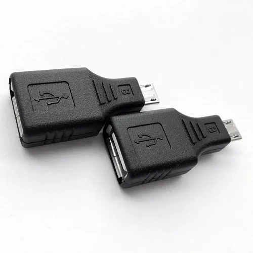 Vista 3 de Ksmile® adaptador USB 2.0 de hembra a macho de 5 micro pines/micro USB macho a USB hembra para Samusung S7 S6 Edge S4 S3 Android o smartphones