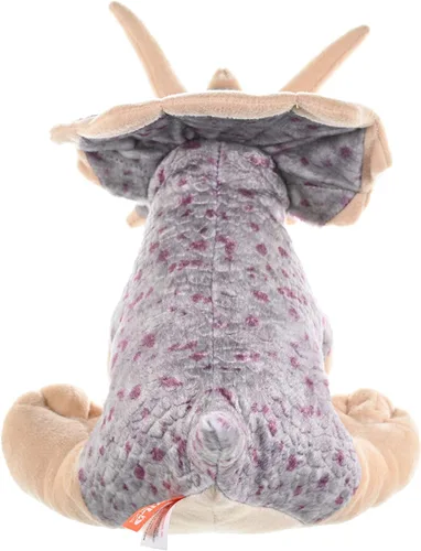 Vista 4 de Wild Republic CK-mini Triceratops Animal de peluche de 8 pulgadas , 12", Multicolor