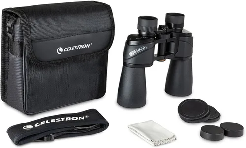 Vista 11 de Celestron 72252 Ultima - Binocular de prisma Porro de 8 x 42, lente totalmente multicapa, vidrio de prisma BaK-4, negro