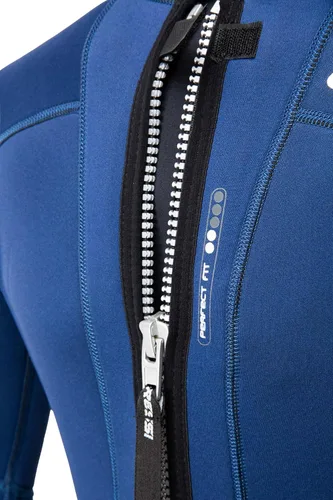Vista 6 de Cressi Traje de neopreno completo para mujer con cremallera trasera para buceo y actividades acuáticas - Rápido 0.118 in: diseñado en Italia