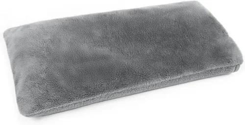 Vista 11 de Almohadilla térmica para microondas con funda lavable, 8 x 12 almohadilla térmica multiusos para microondas para cuello y hombros, bolsa de frijoles