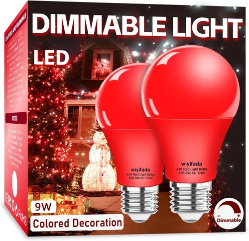 Vista 21 de Bombillas LED de 3 Vías Paquete de 2, Bombillas de 3 Vías 30 70 100 Blanco Suave 3000K, Base Media E26 A19 Bombilla de Tres Vías, Bombilla
