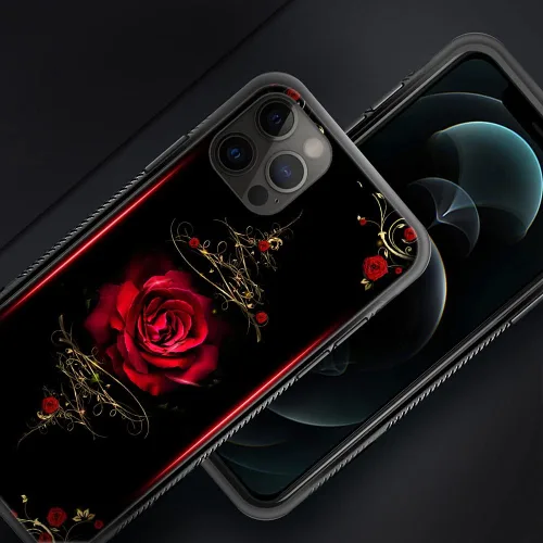 Vista 6 de ZHEGAILIAN Funda compatible con iPhone 11 Pro Max, diseño de patrón de policarbonato duro, funda protectora de TPU suave antideslizante para iPhone