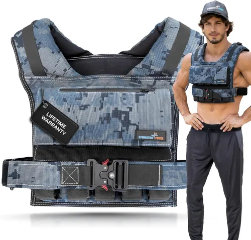 Vista 14 de Weighted Vest Adjustable for Men and Women – Workout Weight Training Vest for Fitness, Running, Strength, Exercise & Cross Training