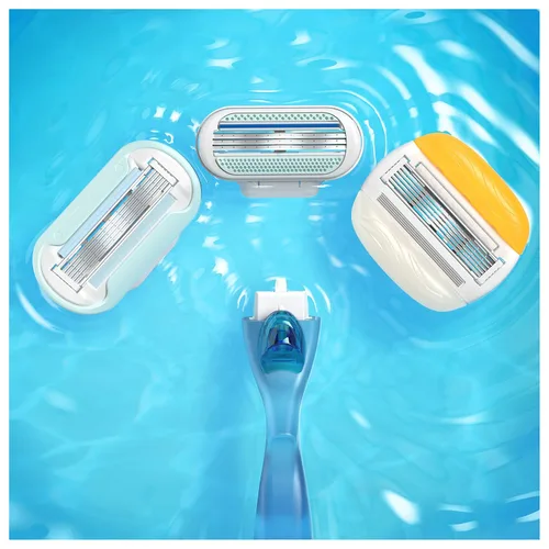 Vista 2 de Gillette Venus Repuestos de maquinilla de afeitar para mujeres, hojas para maquinilla, 8 unidades, Venus original