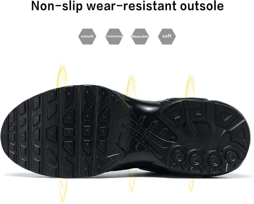 Vista 4 de Mevlzz - Tenis de correr para hombre, tenis de baloncesto para hombre, tenis de moda, zapato deportivo, para hacer ejercicio, entrenamiento