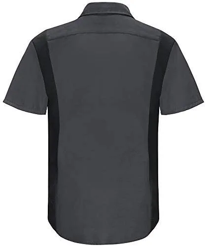 Vista 5 de Red Kap Men's Standard Short Sleeve Performance Plus Shop Shirt with Oilblok Technology