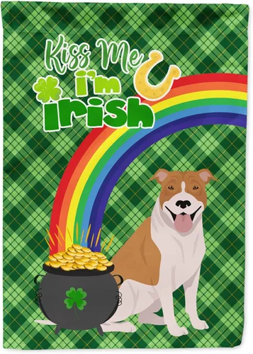 Vista 8 de Caroline's Treasures WDK4731GF - Bandera decorativa para jardín del día de San Patricio, color negro y tostado, Airedale Terrier, para jardín