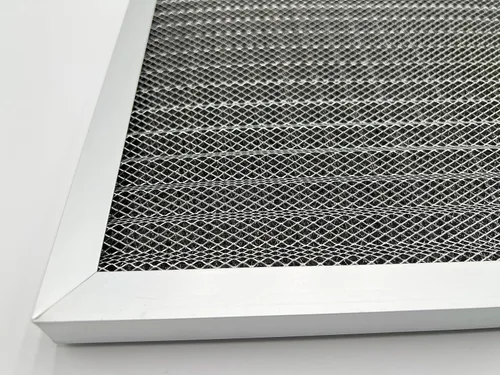 Vista 5 de Filtro de aire lavable (10" x 10" x 1"), filtro de aire electrostático de aluminio para horno y aire acondicionado central