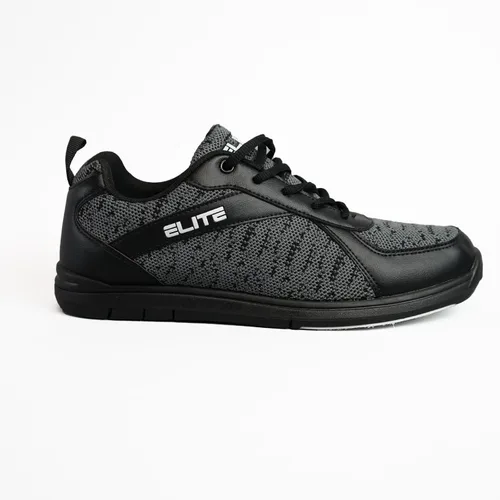 Vista 6 de ELITE Pinnacle Athletic - Zapatos de bolos con cordones para hombre con suela deslizante universal para jugadores diestros o zurdos