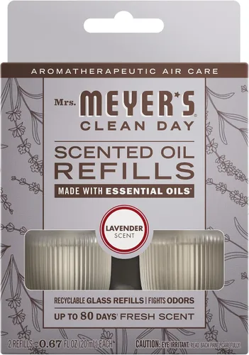 Vista 17 de MRS. MEYER'S Clean Day - Difusor de aceite perfumado premium, ambientador de pared enchufable, dispositivo de aroma aromatéutico para el hogar