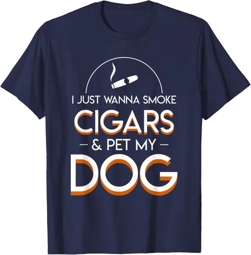 Vista 54 de Solo quiero fumar cigarros y mascotas a los amantes de los perros de mi perro, Negro, S
