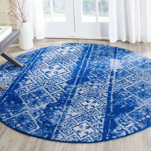 Vista 44 de SAFAVIEH Alfombra de área 8x10 - Colección Adirondack - Grande - Negro y plateado, diseño marroquí bohemio, no suelta pelusa y fácil de limpiar