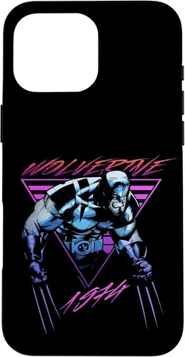 Vista 19 de Marvel X-Men Wolverine 1974 - Carcasa de neón para iPhone 17