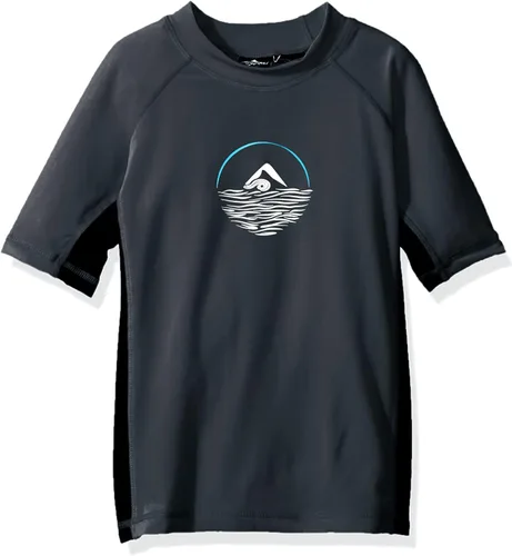 Vista 60 de Kanu Surf Paradise UPF 50+ - Camiseta de baño con protección solar para niños Abacos Aqua