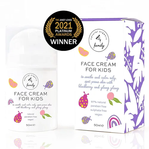 Vista 8 de Crema Facial Hidratante Suave para Niños y Preadolescentes – Nutritiva y Calmante para Todo Tipo de Piel – Ingredientes Naturales: Ácido Hialurónico