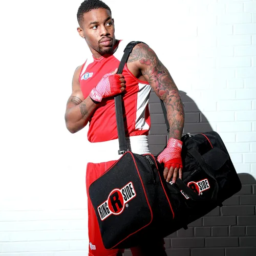 Vista 2 de Ringside Bolsa de gimnasio con logotipo profesional