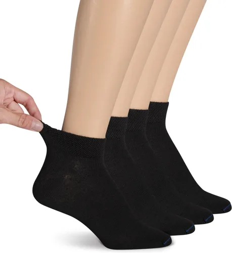 Vista 24 de Dr. Scholl's Calcetines circuladores y diabetes para mujer – Paquetes de 4, 6 y 12 pares – Control de la humedad no vinculante