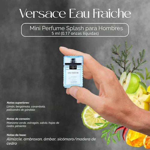 Vista 6 de Versace Set de regalo mini de 4 piezas para hombre