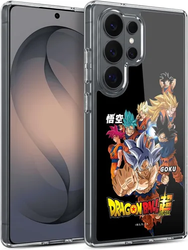 Vista 320 de Head Case Designs Funda de gel con licencia oficial de Dragon Ball Super Group Future Trunks Arc Characters [protección de grado militar] compatible