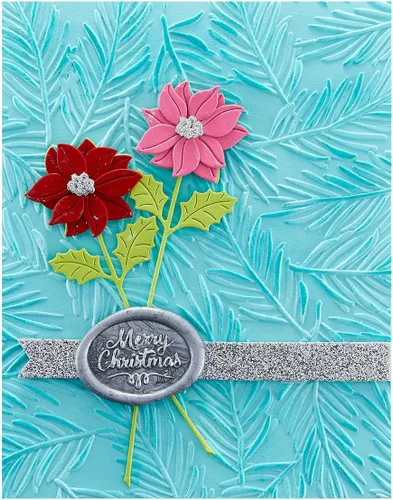 Vista 3 de Spellbinders S4-1303 Sellos Ramitas de Navidad grabados en agua fuerte muere