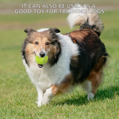 Vista 9 de SHYUJAJIE Tennis Ball,20 Pack Practice Balls Bulk,Dog Balls with Mesh Bag Azul oscuro