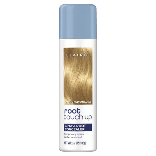 Vista 17 de Clairol Spray de coloración temporal para retoque de raíz, color de cabello negro, paquete de 1 Clairol Root Touch-Up Spray para teñir el cabello