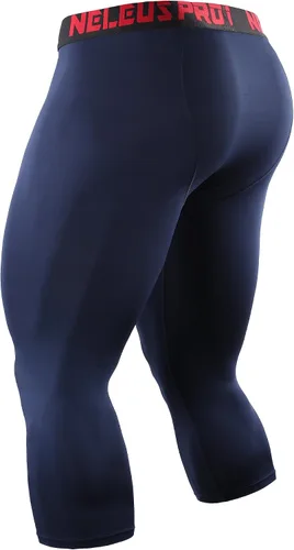 Vista 7 de Neleus - Leggings de compresión para hombre