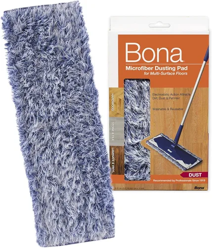 Vista 4 de Bona WM710013272 MicroPlus - Almohadilla para trapeador de polvo