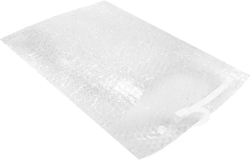 Vista 5 de 50 bolsas de burbujas de 10 x 15.5 pulgadas – #6 bolsas de envoltura autosellantes