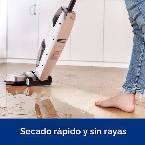 Vista 4 de Tineco iFLOOR 2 - Aspiradora y trapeadora inalámbrica para pisos húmedos y secos, limpieza en un solo paso para pisos duros, ideal para suciedad